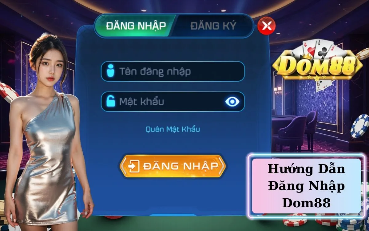 Hướng Dẫn Đăng Nhập Dom88