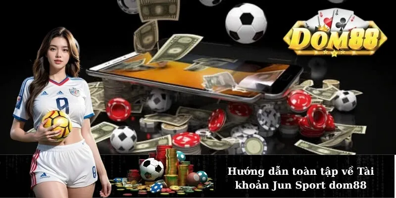 Hướng dẫn toàn tập về Tài khoản Jun Sport dom88